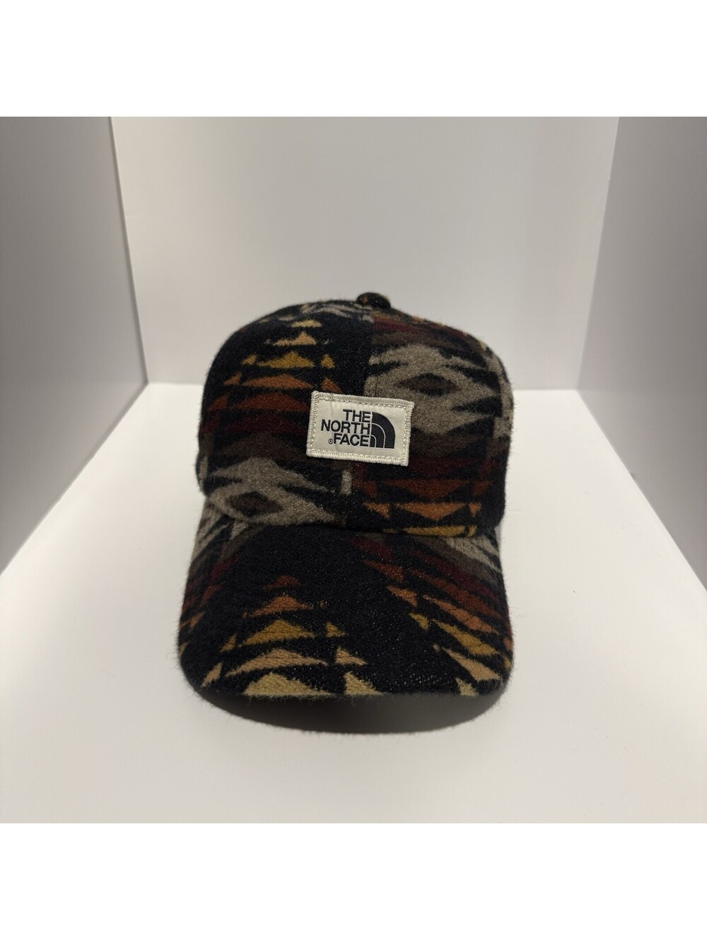 The North Face Pendleton Wool Ball Cap Hat Aztec Native Pattern Rare Limited